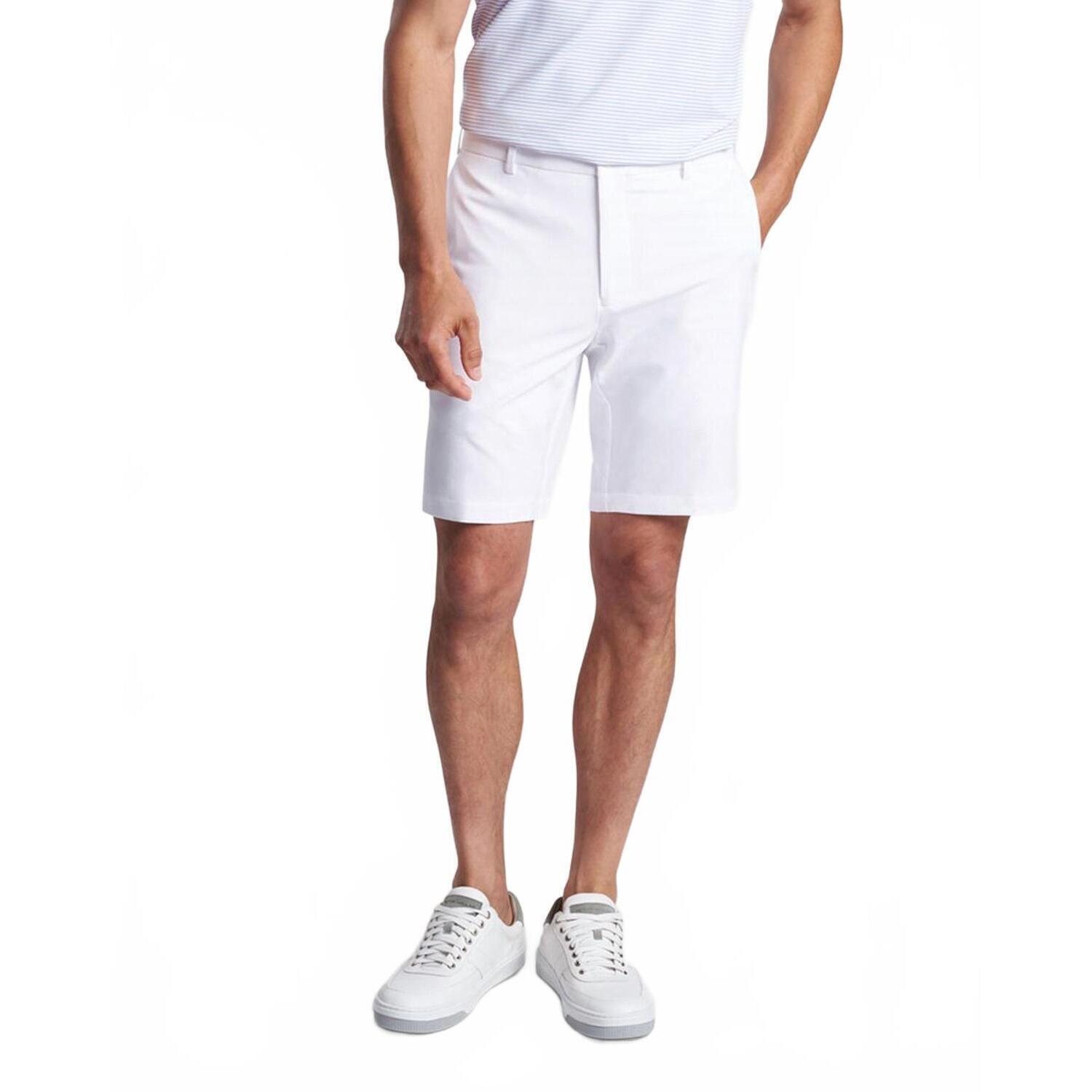 New Peter Millar Surge Performance Short In White